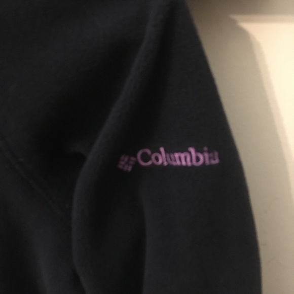 2/$18 Columbia Black Fleece 1/4 Zip Pullover Shirt Size Small (7/8 years) - Picture 8 of 11